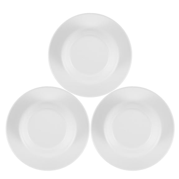 Luxshiny 3Pcs Plastic Pipe Cover Plate HIPS Wall Hole Decoration Cover for Homeowners