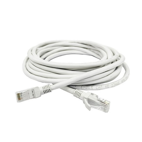 Luxshiny White Ethernet Cable Cat6 for Connecting Routers Printers and Network Media Players