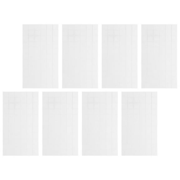 Luxshiny Double-Sided White Foam Squares Adhesive Mounts for Crafts, Model Making, and Home Projects