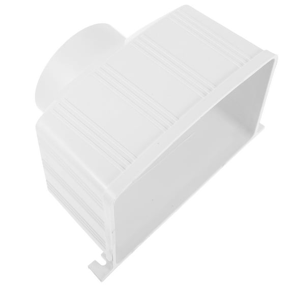 Luxshiny White Garden Rainwater Diverter PVC Downspout Efficient Water Management