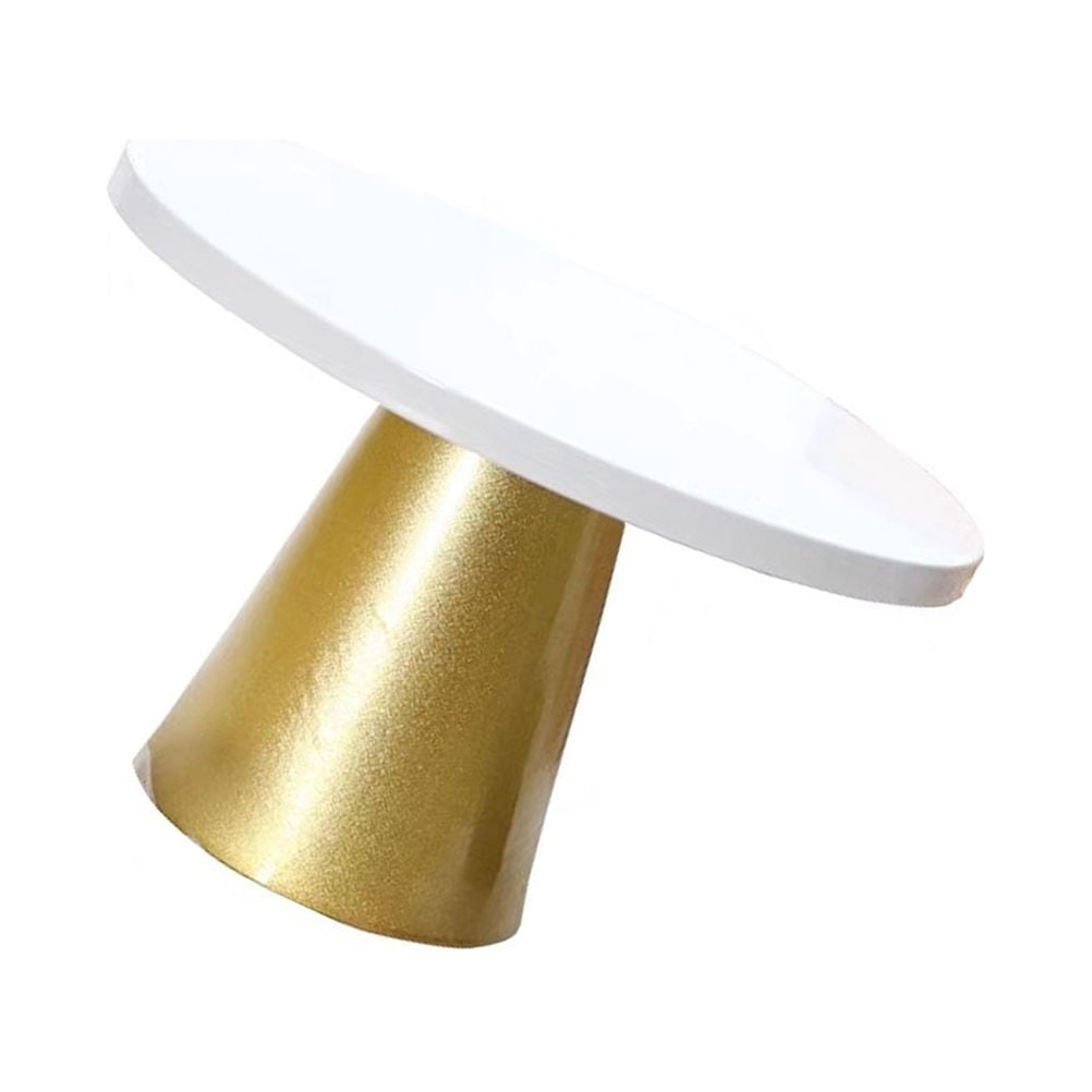Luxshiny White Iron Cake Stand Decorative Dessert Holder for Wedding ...