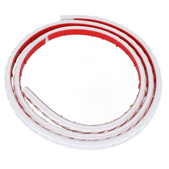 Luxshiny White PVC Corner Trim for Wall and Ceiling Self Adhesive Easy Install Molding Strip