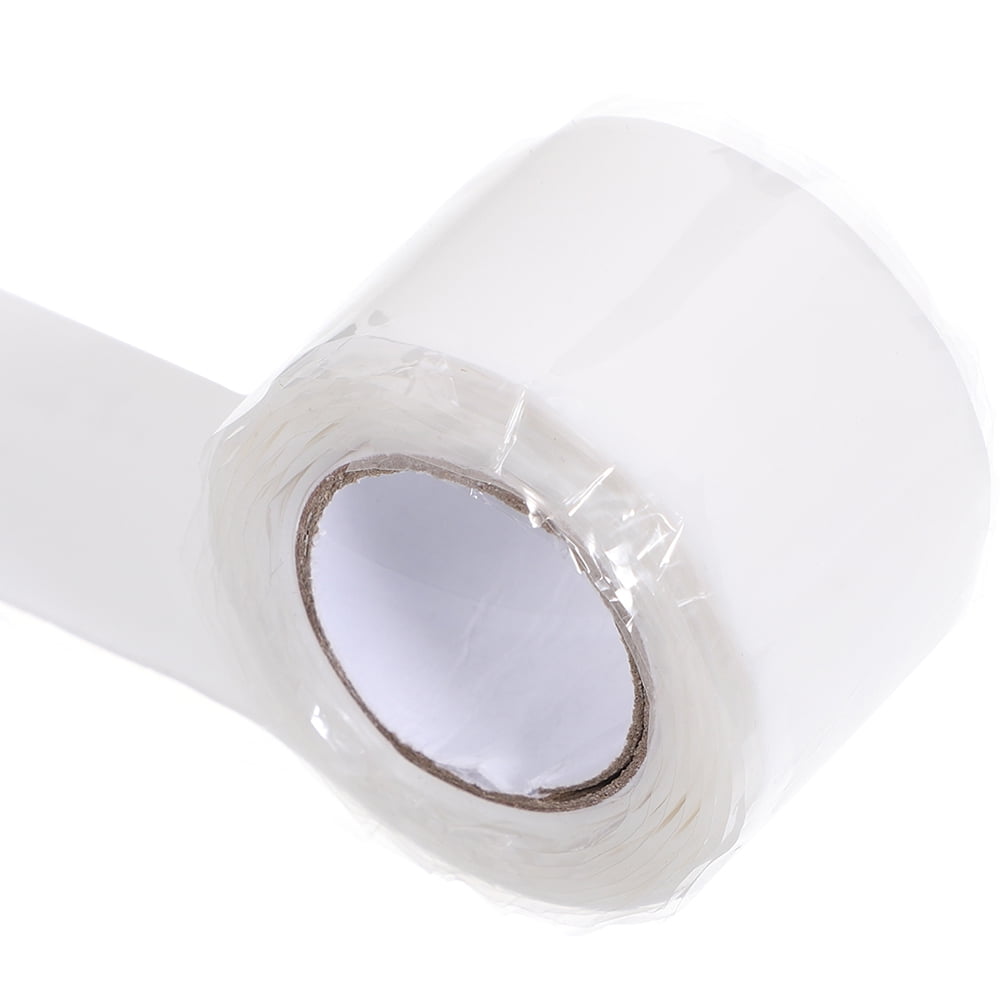Luxshiny White Rubberized Seam Tape for Leak Stop and Repair with Premium Sealing Effect