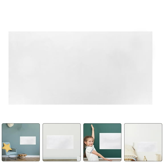 Luxshiny White Static Whiteboard Sticker Dry Erase Sheet for Wall Multipurpose Writing Board