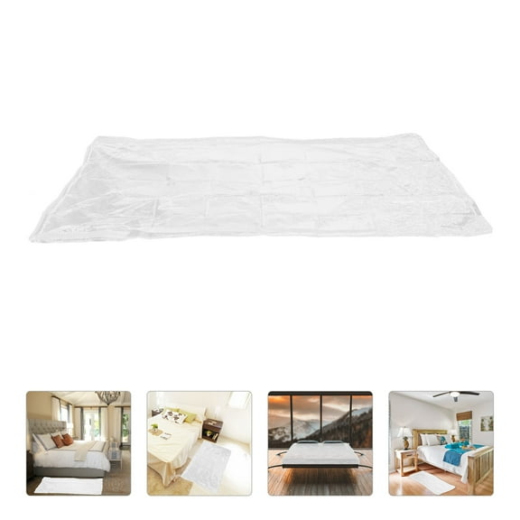 LITINKIMI Waterproof Zipper Mattress Protector with White Plastic Cover for Bedroom and Living Room