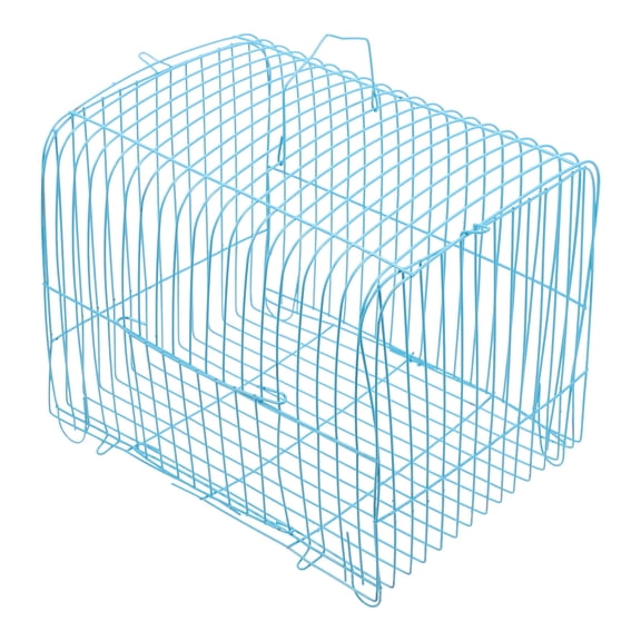 Luxshiny Wire Parrot Cage Blue with Spacious Interior and Excellent Ventilation