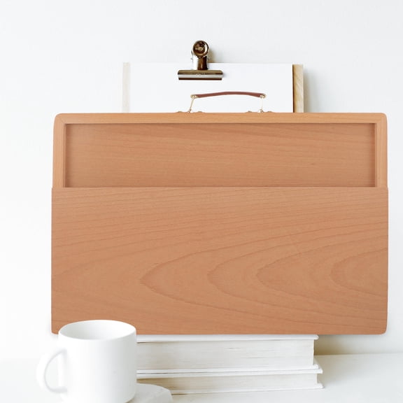 Luxshiny Wood Handheld Sketch Board with Drawer for Drawing and Writing