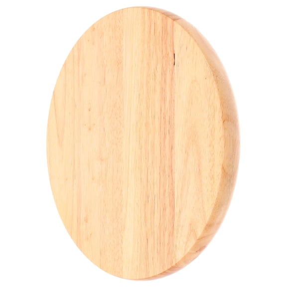 Luxshiny Round Wooden Bar Stool Seat Replacement Board, and Sturdy for Everyday Use and Home Furniture Repair