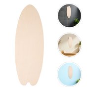 Luxshiny Wood Surfboard Wall Decor Blank Hanging Sign for Beach Homes