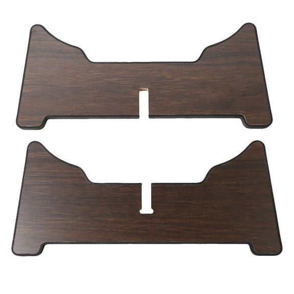 Luxshiny Wood Tongue Drum Stand Stable Floor Rack for Musical Instrument Display Brown