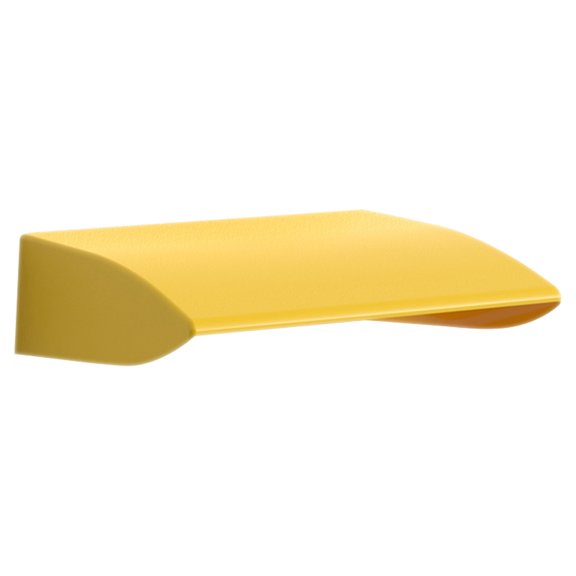 Luxshiny Yellow ABS Outdoor Charging Post Cover for Electric Vehicle Weather Protection