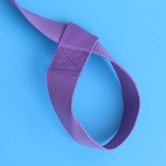Luxshiny Yoga Mat Sling Lavender Adjustable Loops 1Pack