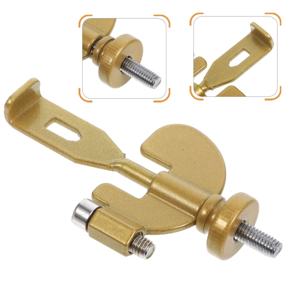Luxshiny Golden Iron Apartment Door Lock Security Device 1 Piece Home Safety Hardware