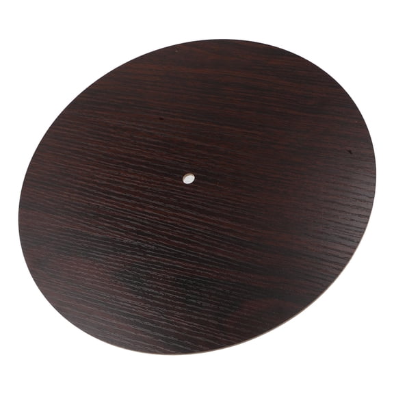 Luxshiny unfinished clock face for crafting wooden circular vintage design 1Pack