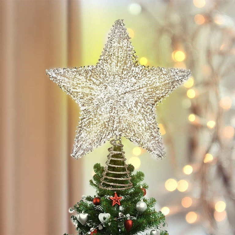 White Elegant Modern Angel Tree Topper