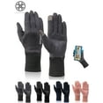 thumbnail image 1 of Luxtrada 1 Pairs Unisex Insulated Touch Screen Gloves Warm Texting Gloves Winter Thermal Insulation Men Women Warm, 1 of 9