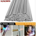 thumbnail image 1 of Luxtrada 10PCS Aluminum Solution Welding Flux-Cored Rods Wire Brazing Rod 2mm*500mm, 1 of 11