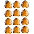 thumbnail image 1 of Luxtrada 12 pcs Natural Tiger's Eye Stone 20mm Heart Pocket Stone,Healing Crystal Chakra Reiki Balancing, 1 of 6