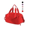 thumbnail image 1 of Luxtrada 18" Duffle Gym Bag Travel Overnight Bag, Gym Bag for Women , Shoulder Weekender Bag with Wet Pocket for Women Men (Red), 1 of 10