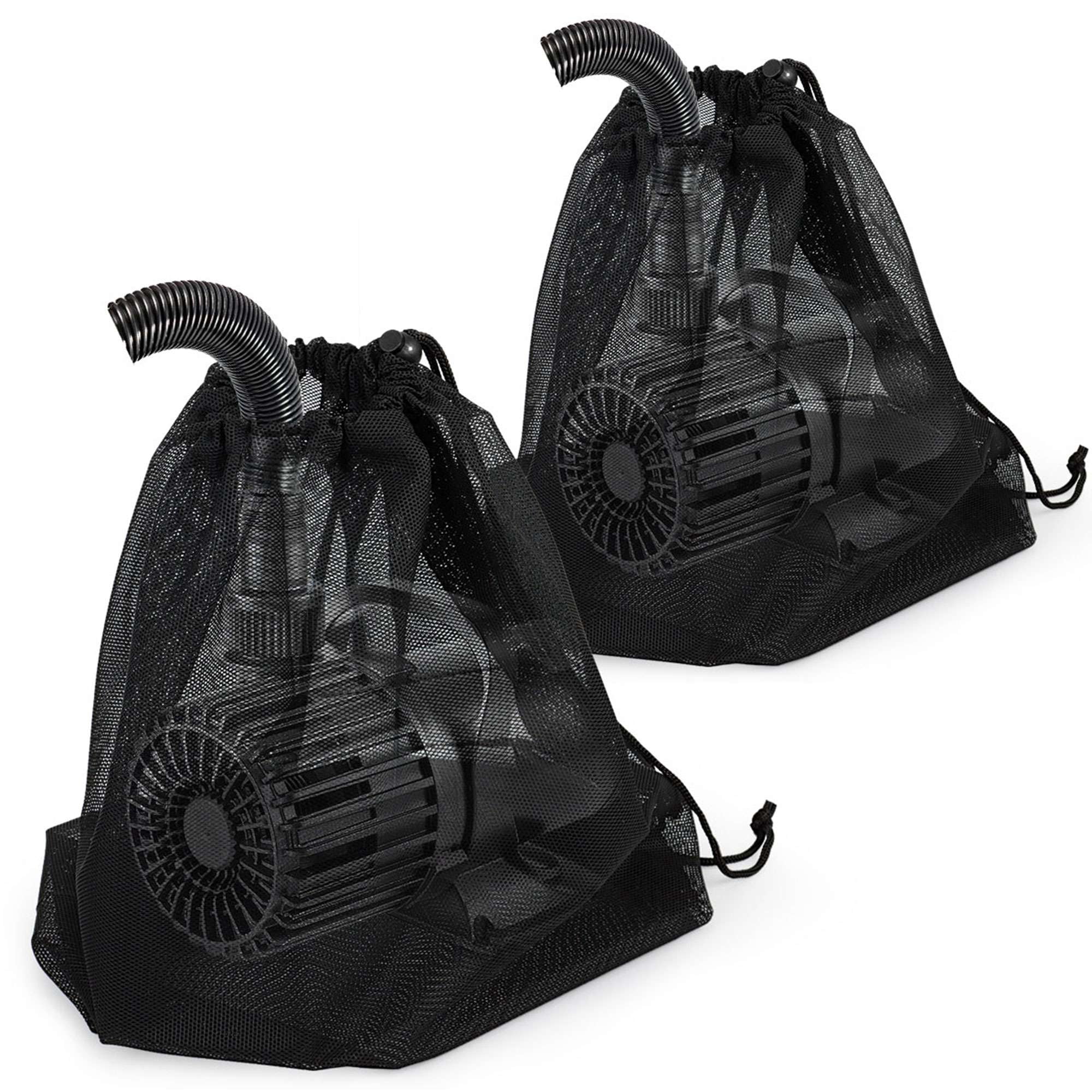 Luxtrada 2/1pcs Pump Barrier Bag, Pond Pump Filter Bag, Black Media Bag  Large Pump Mesh Bag for Outdoor Water Ponds Filters - Walmart.com, image size:2000x2000
