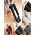 thumbnail image 1 of Luxtrada 2 Pairs Sexy Girls Ladies Women Warm Thigh High Stockings Knit Over Knee Lace Long Socks Legging Warmer Boot Stocks (Navy), 1 of 7