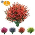thumbnail image 1 of Luxtrada 8 Bundles Outdoor Artificial Flowers Vine Plants, Faux Greenery for Indoor Outside Hanging Plants Garden Porch Window Box Home Wedding Farmhouse Decor, 1 of 9