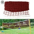 thumbnail image 1 of Luxtrada Badminton Tennis Volleyball Net For Beach Garden Indoor Outdoor Games (Red), 1 of 9