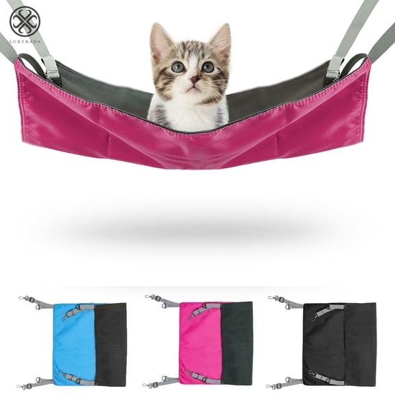 Luxtrada Cat Hanging Hammock Bed Comfortable Pet Cage Hammocks for Cats Ferret Small Dogs Rabbits Other Small Animals Playing