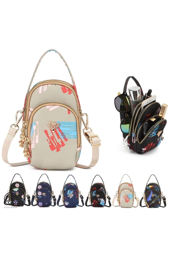 Cell Phone Purse Multi-Pocket Crossbody Phone Bag, Smartphone Wallet for Women , Handbag with Shoulder Strap