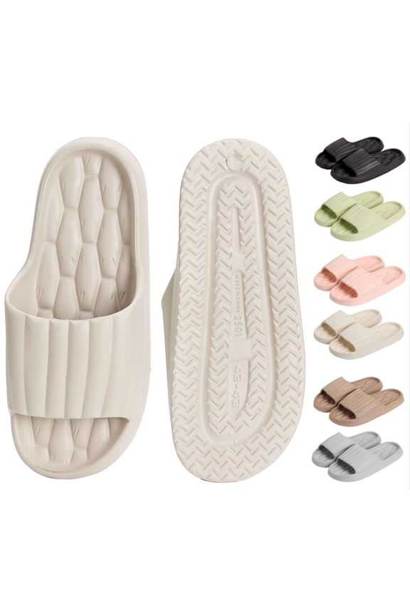 Clouds Anti-Slip Slippers Women Men Quick Drying Slippers Cloud Sandals Pool Slides Shoes Bathroom Slides Sandals House Slippers for Unisex