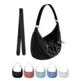 thumbnail image 1 of Luxtrada Crossbody Bag Shoulder Bags for Women, Nylon Crescent Bag, Trendy Dumpling Cross Body Bag, Half Moon Shoulder Bag (Black), 1 of 10