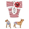 thumbnail image 1 of Luxtrada Dog Diapers Washable & Reusable Female and Male Dog Diapers for Small Medium Large Dog "M, Red", 1 of 9