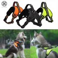thumbnail image 1 of Luxtrada Dog Harness No-Pull Reflective Oxford Harness Breathable Adjustable Pet Vest with Handle for Medium/Large dogs Outdoor Walking, 1 of 9