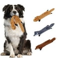 thumbnail image 1 of Luxtrada Dog Squeaky Toys No Stuffing Plush Dogs Chew Toy for Small Medium Large Breed Chewers (Wolf), 1 of 8