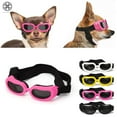 thumbnail image 1 of Luxtrada Dog Sunglasses Dog Goggles Pet Glasses UV Protection Sunglasses Eye Wear Protection with Adjustable Strap for Small Dog Pink, 1 of 7