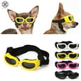 thumbnail image 1 of Luxtrada Dog Sunglasses Dog Goggles Pet Glasses UV Protection Sunglasses Eye Wear Protection with Adjustable Strap for Small Dog Yellow, 1 of 7