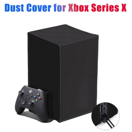 Luxtrada Dust Cover for XBox Series X (Vertical) Console Dust Cover Gaming System Protector - Black