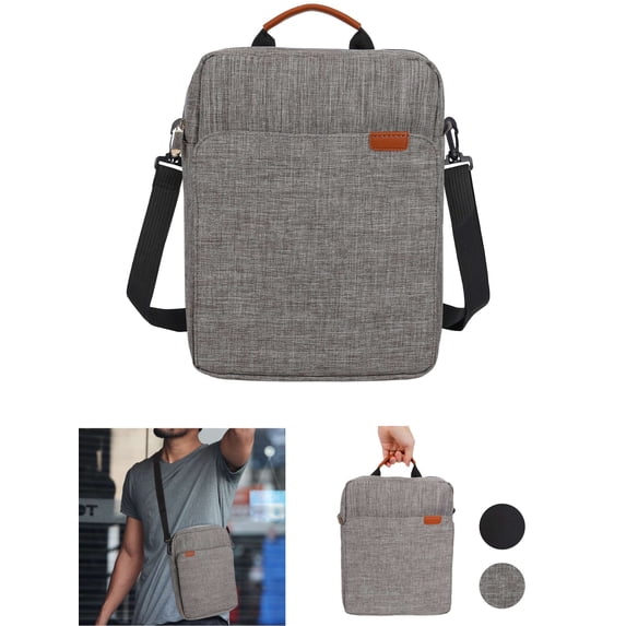 Luxtrada Fashion Men Shoulder Bag Briefcase Clutch Backpack Vertical Trend Crossbody Bag One Shoulder Bag Shoulder Bag (Gray)