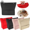 thumbnail image 1 of Luxtrada Felt Tall Long Purse Tote Backpack Bag Insert Organizer Inside for Women (Black), 1 of 9
