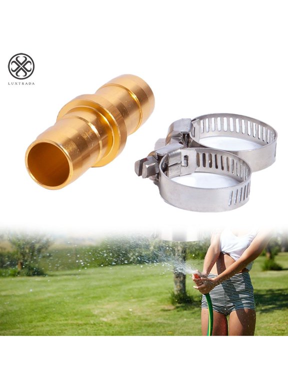 Garden Hose Repair Mender Kit Hose Connector 3/4 5/8" Male Female Connector Set