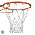 thumbnail image 1 of Luxtrada Glow In The Dark Outdoor Basketball Net Nylon Glowing Basketball Hoop Rim Net All Weather Thick Replacement Standard Size Net Rim Hoop Heavy Duty 12 Loops (White), 1 of 9