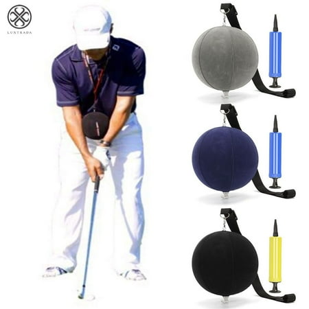 Luxtrada Inflatable Adjustable Smart Ball Golf Aid Swing Ball Trainer Practice Training Posture Tool