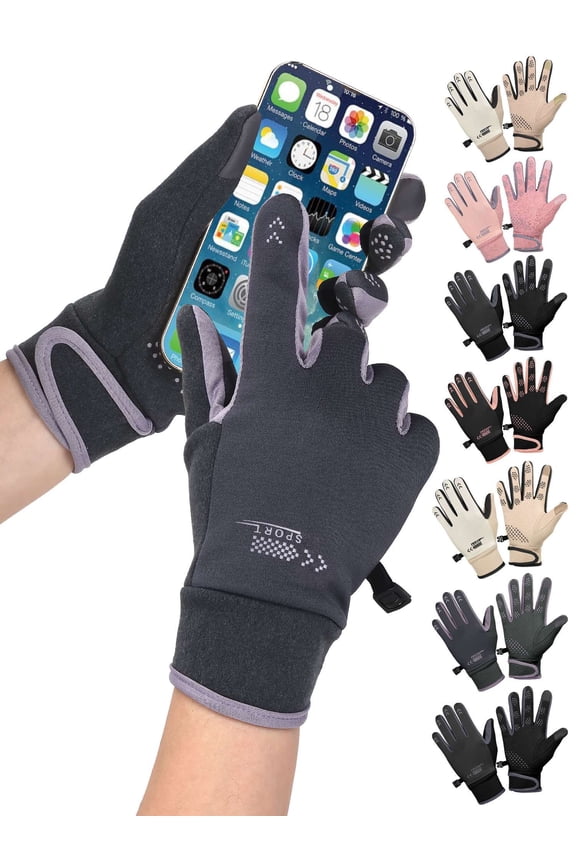 Men Women Winter Thermal Waterproof Windproof Touch Screen Warm Ski Snow Gloves (Men White)