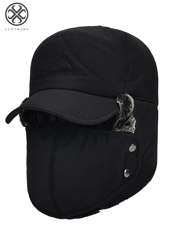 Mens Winter Russian Aviator Hat Trooper Ear Flap Snow Ski Elmer Fudd Cap