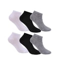 thumbnail image 1 of Luxtrada Mens Womens Bamboo Ankle Socks Thin Soft Low-Cut Lightweight Breathable Sock Solid Casual Socks 3 Pairs, 1 of 9
