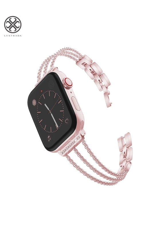 Metal Band Compatible for Apple Watch SE Apple Watch Band Series 8 7 6 5 4 3 2 1 40mm 44mm / 38mm 42mm, Wristband Strap Cuff Bangle Bracelet