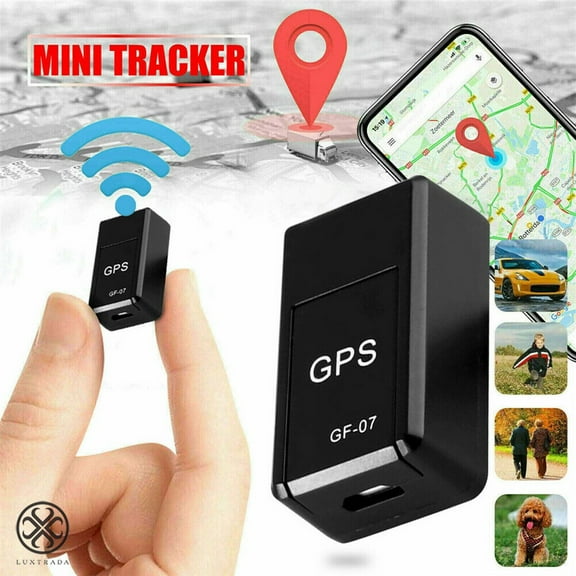 Luxtrada Mini GF-07 Magnetic Car Vehicle GSM GPRS GPS Tracker Locator Real Time Tracking