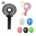 thumbnail image 1 of Luxtrada Mini Portable Handheld Fan Electric Fans Portable Small Personal Portable Table Fan with Battery USB Rechargeable(Black), 1 of 8