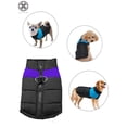 thumbnail image 1 of Luxtrada Padded Cold Winter Warm Vest Jacket Pet Clothes For Small/Medium/Large Dogs (Purple, 4XL), 1 of 8