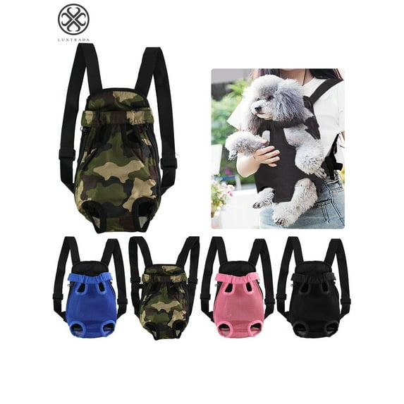 Luxtrada Pet Backpack Carrier, Large, Camouflage